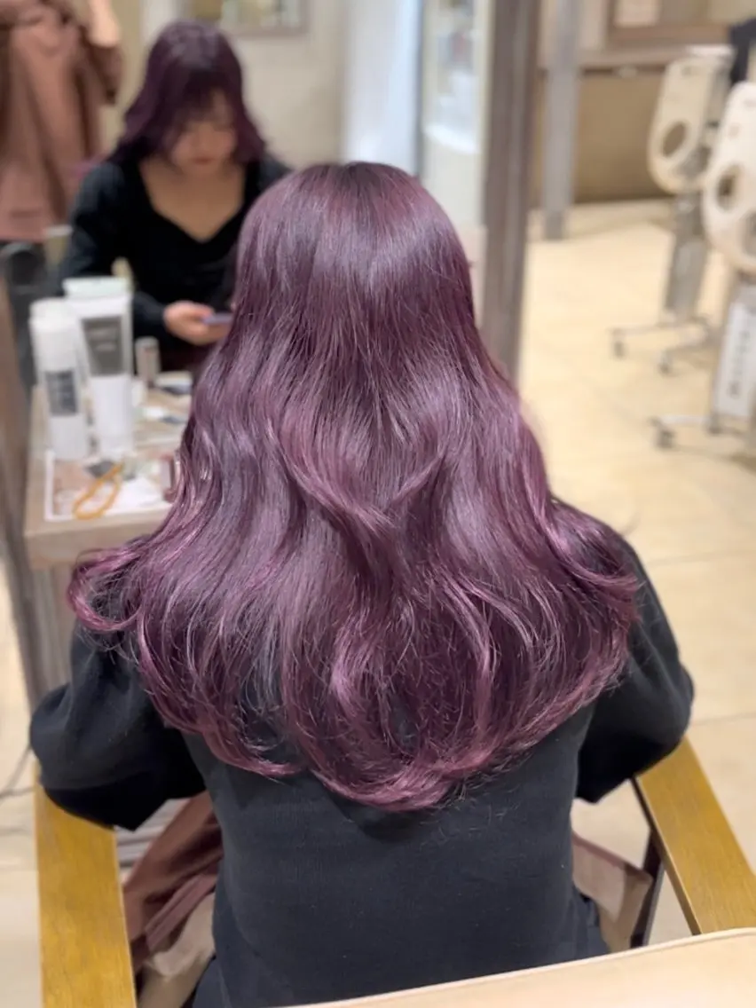 ロング カラー 高槻No.1🇰🇷 韓国ヘア 橋口陽太のヘアスタイル