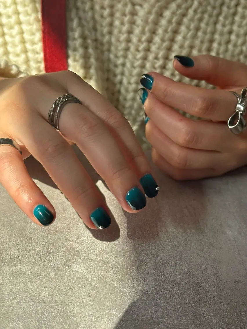 ネイル ジェルネイル グラデーション ニュアンスネイル パラジェル ハンドネイル nailroom amyのネイルデザイン