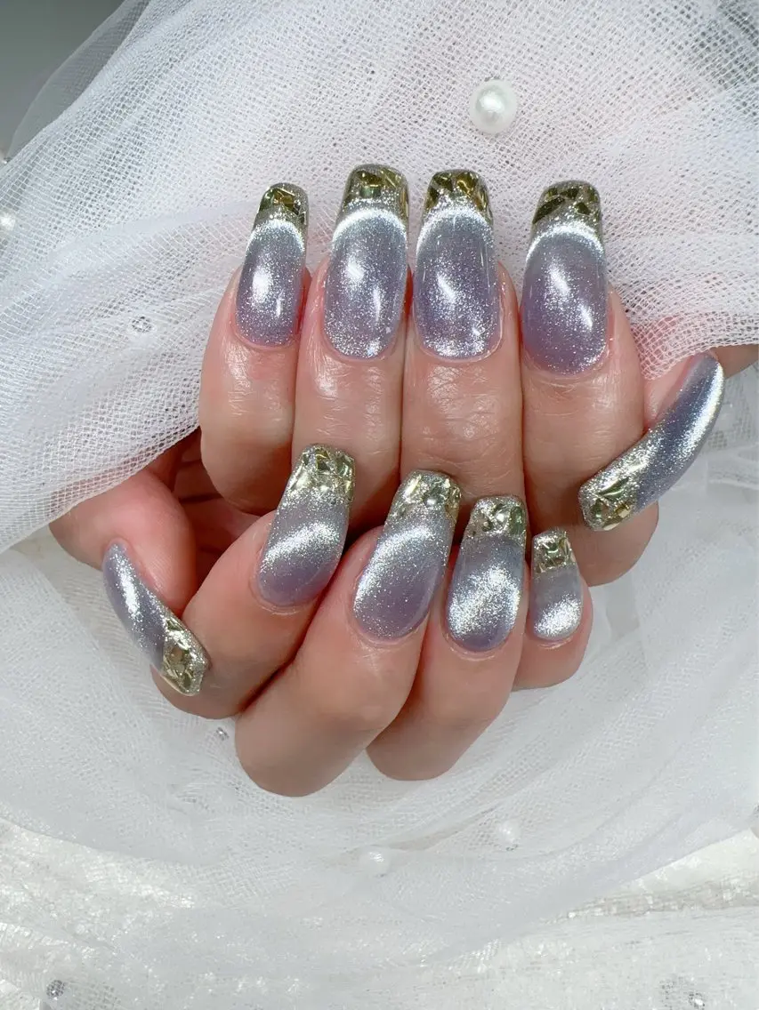 ロング ハンドネイル Muse nail USUIのネイルデザイン