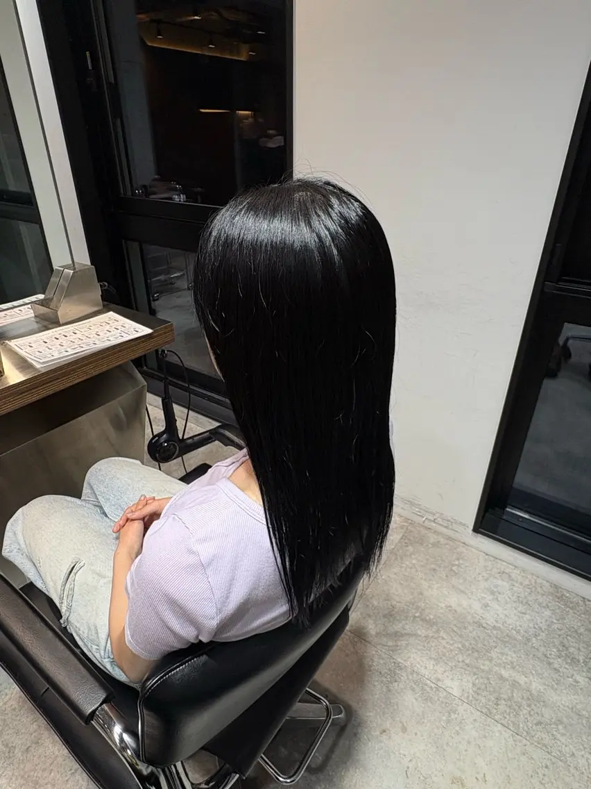 ロング 槇野 皓介のヘアスタイル