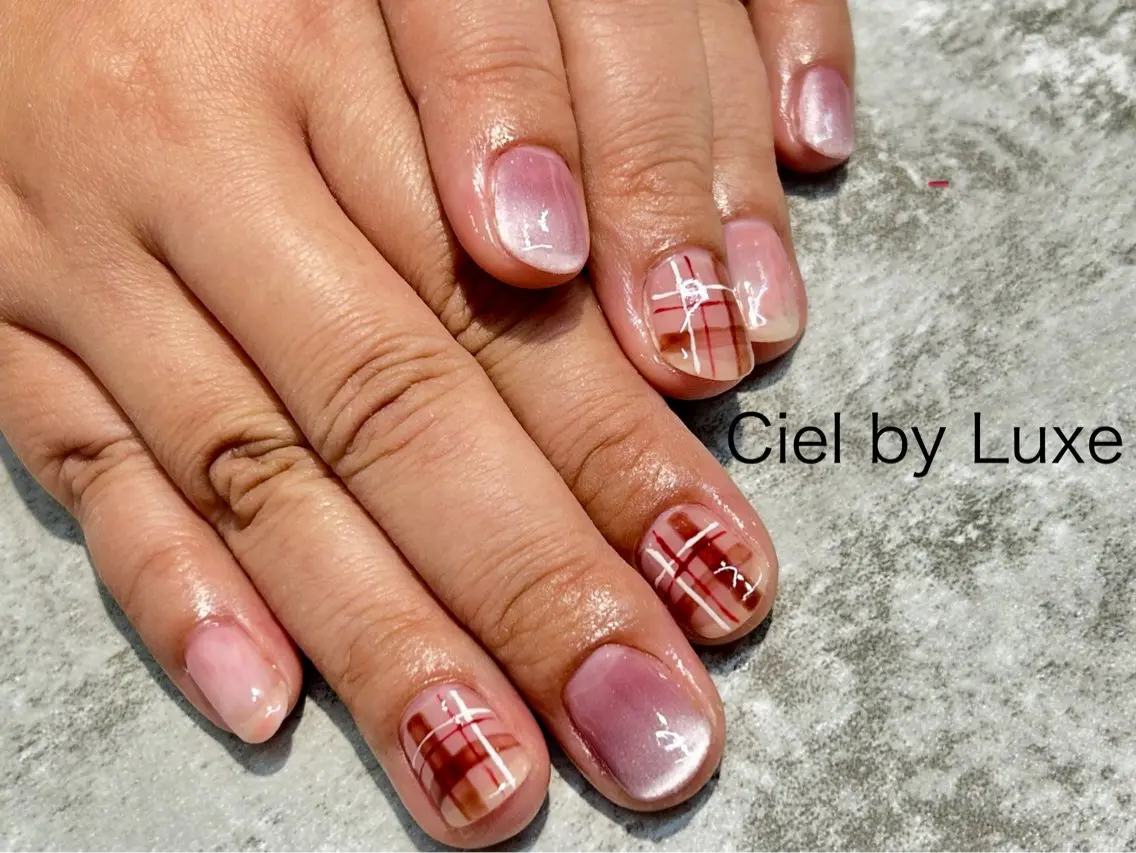 ネイル ピンク CielbyLuxe manamiのネイルデザイン
