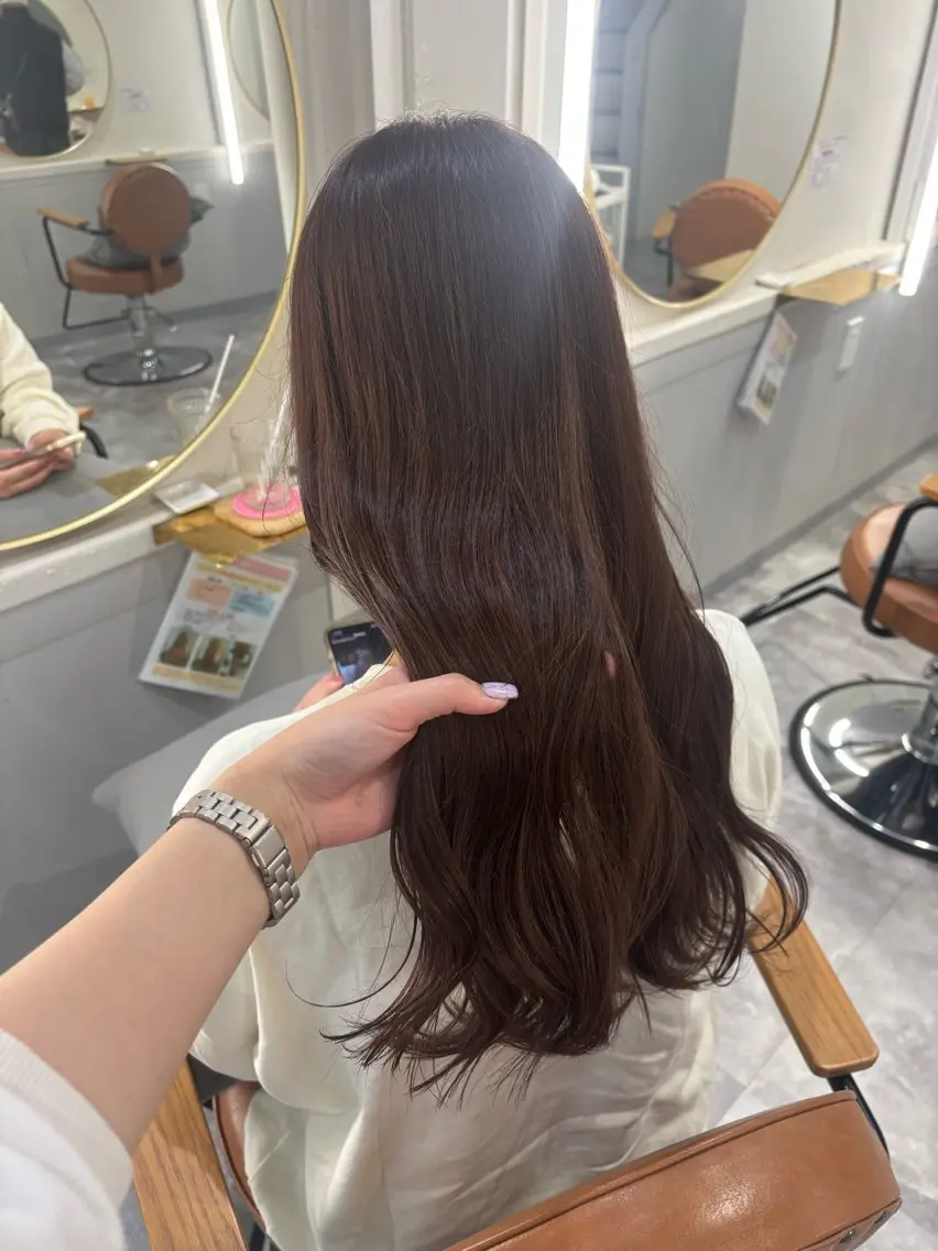 ロング ヘアカラー chika °ʚ🎀ɞ°.のヘアスタイル