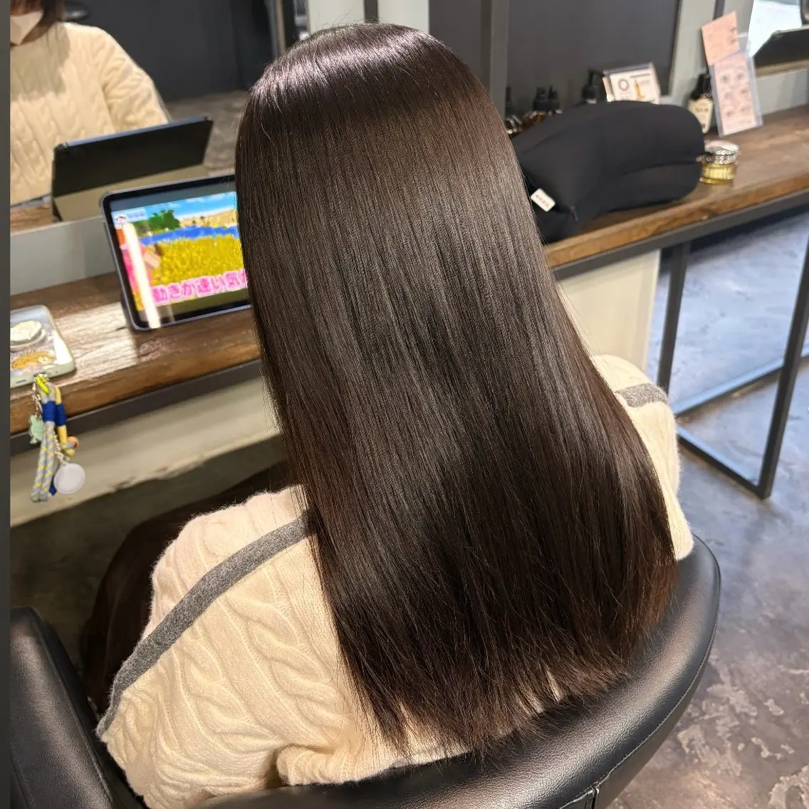 【学割U24⭐️自然なストレート】縮毛矯正/髪質改善《トリートメント付き》の写真