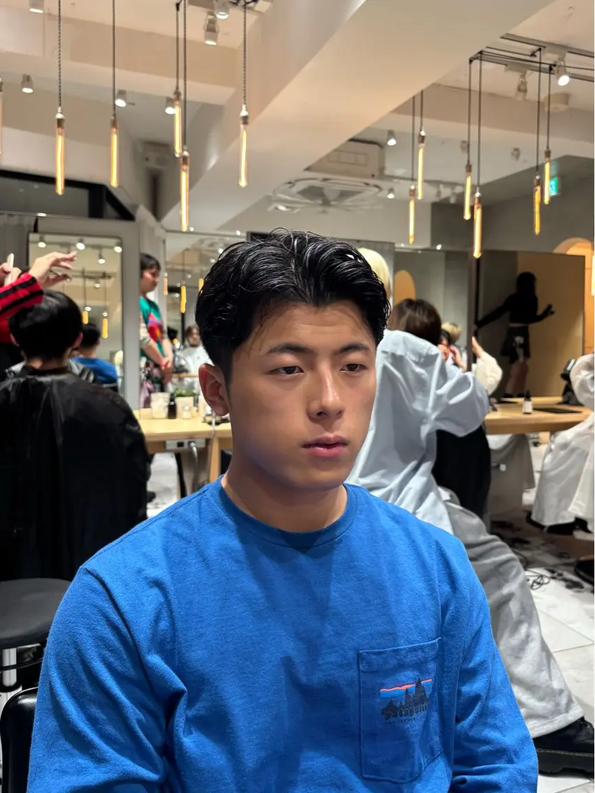 メンズ カット 莉瑠 / ボブモデル募集🐃のヘアスタイル