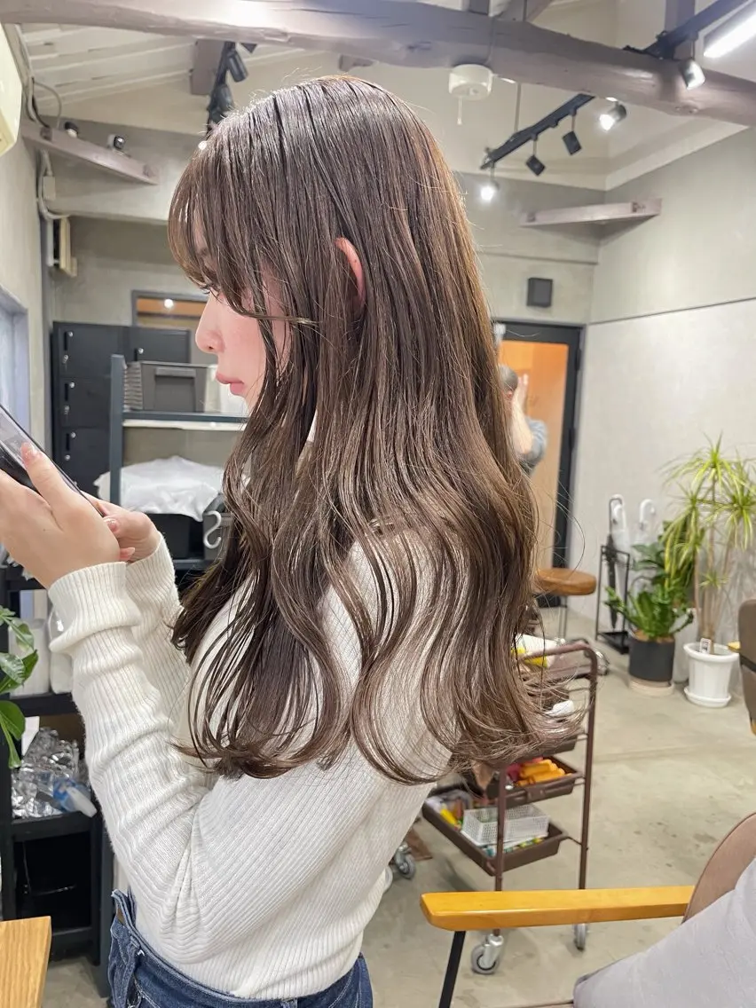 【当日限定】ケアカラー➕内部補修トリートメントの写真