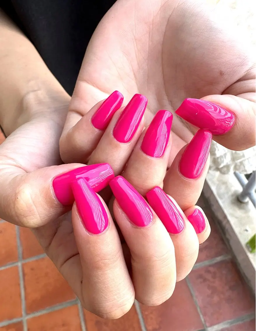 ネイル ピンク ハンドネイル nail campのネイルデザイン