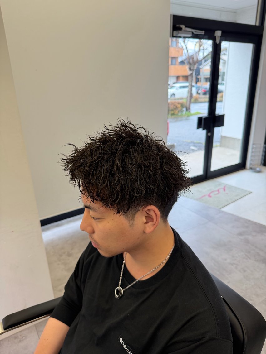 ショート メンズ 【メッシュ×パーマ】 ❤️‍🔥Koukiのヘアスタイル