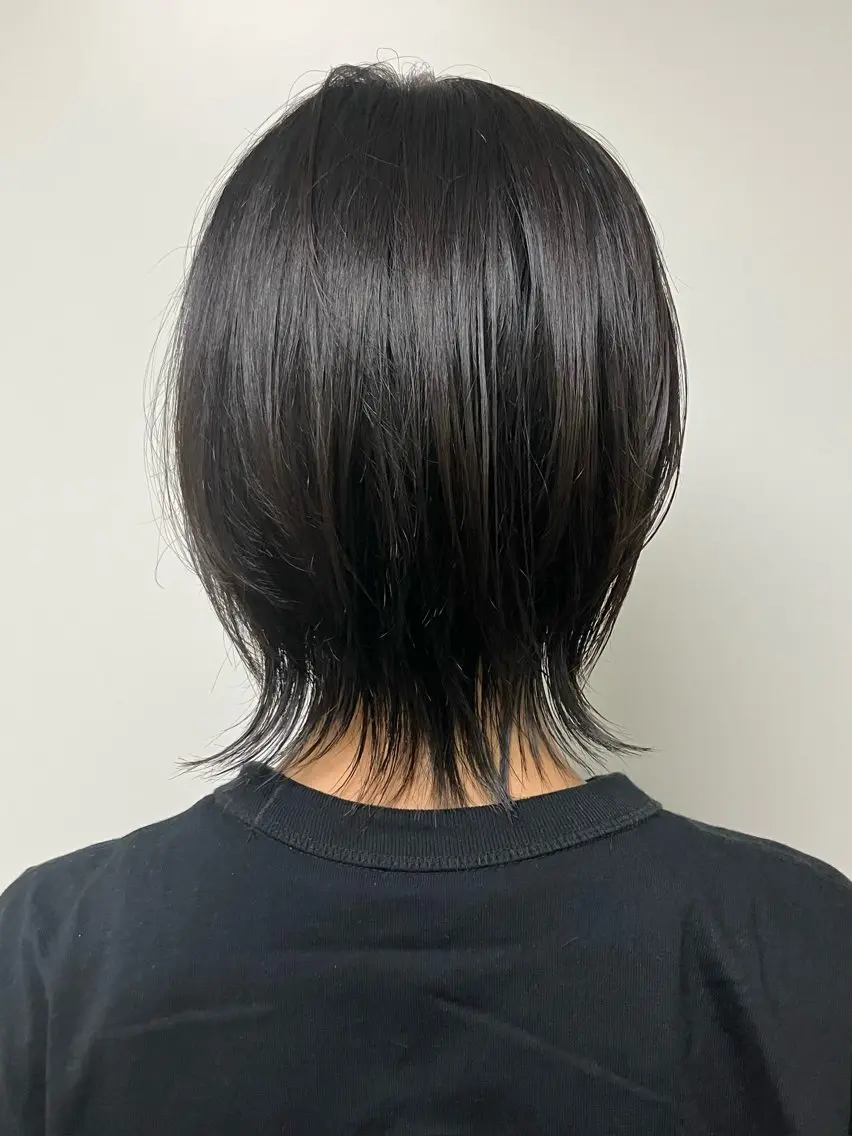 ショート ショートボブ ボブ レイヤーカット 似合わせカット ショートヘア カット トリートメント fumikaブリーチ /デザインのヘアスタイル