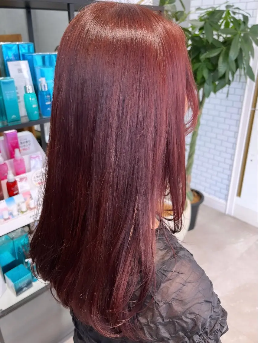【ミニモ限定】カット + ブリーチなしWカラー + トリートメント🎀の写真