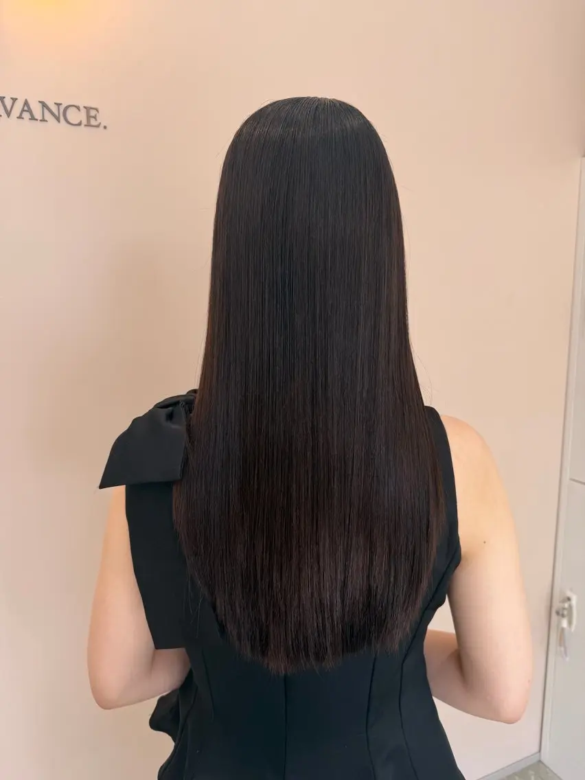 ロング 髪質改善 ヘアカラー AVANCE.Rin /箕面/髪質改善のヘアスタイル