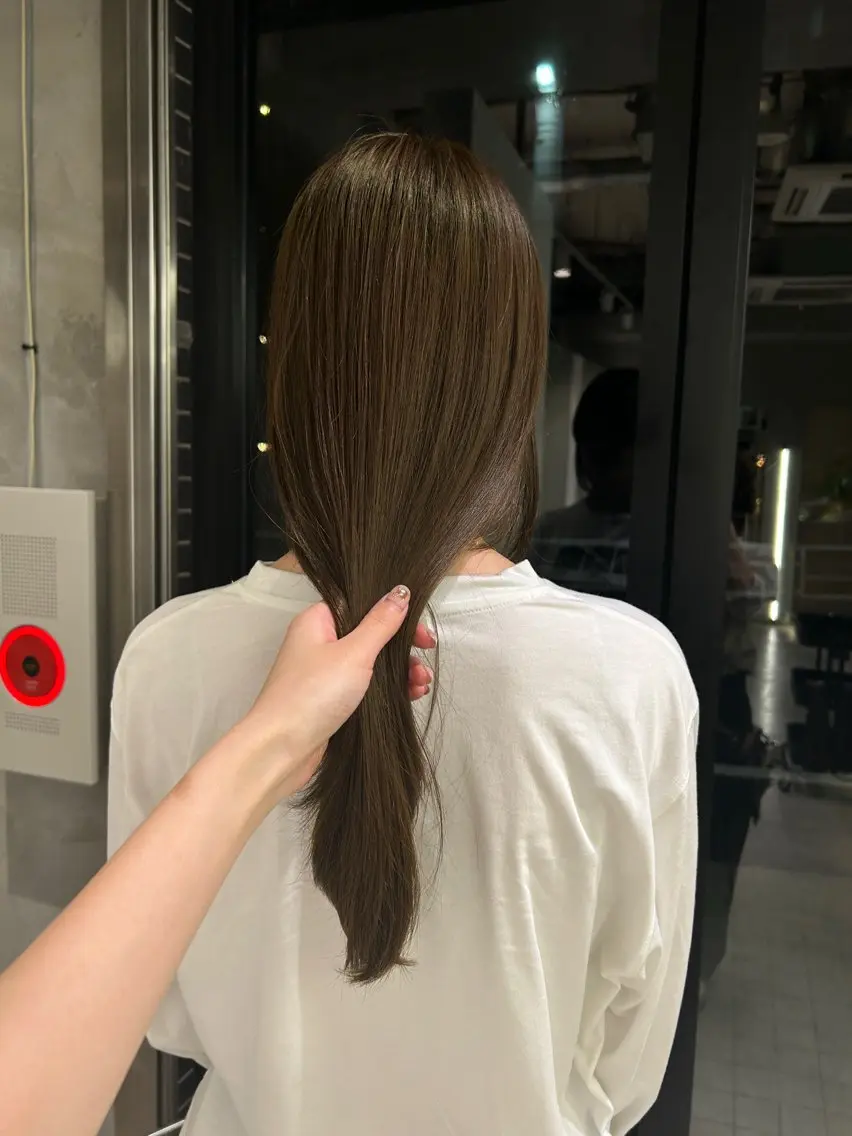 カラー ヘアカラー 伊沢 美憂 ⌇﻿渋谷アシスタントのヘアスタイル