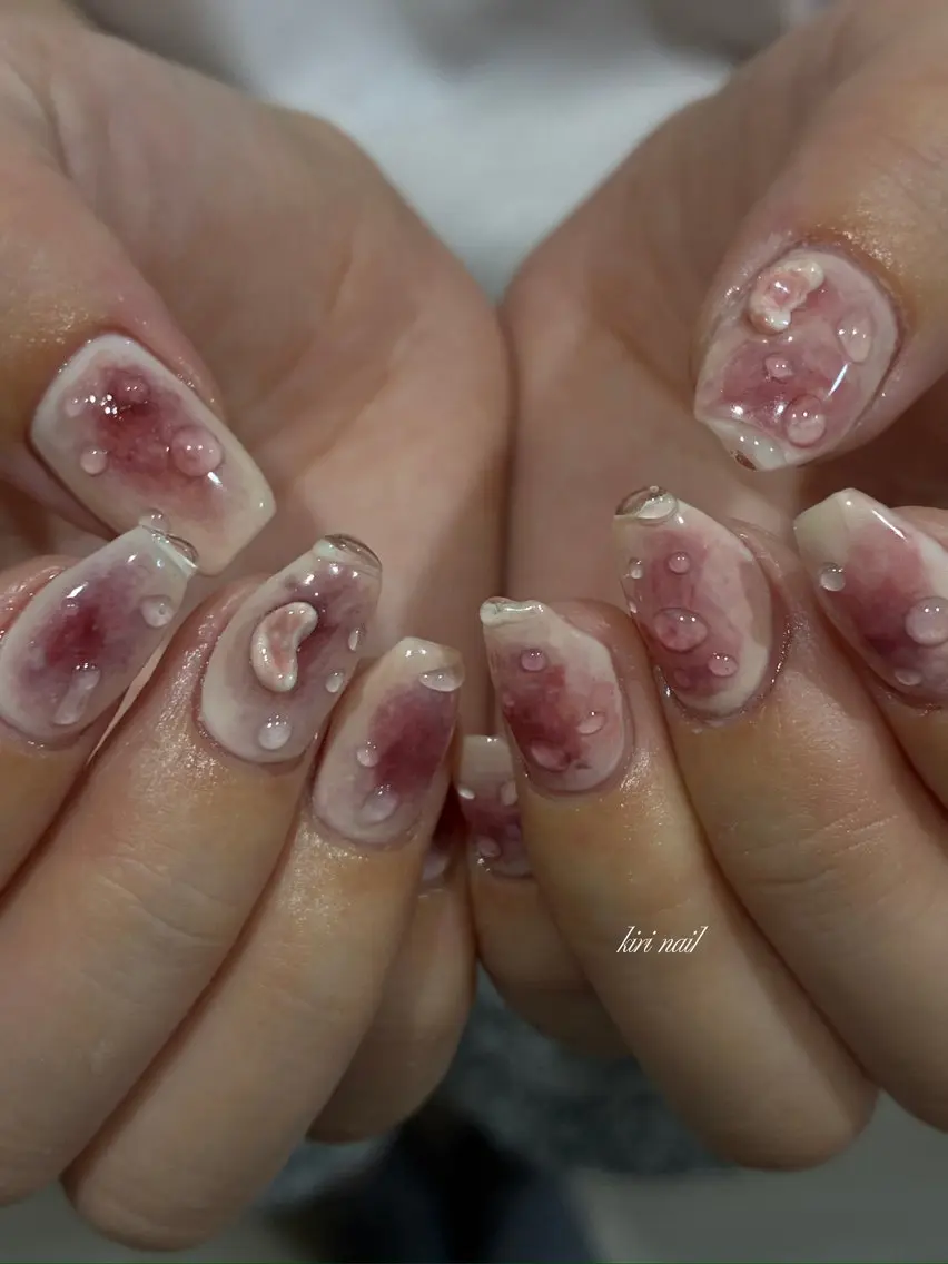 ネイル アートネイル 持ち込み ハンドネイル kiri nail キリネイルのネイルデザイン