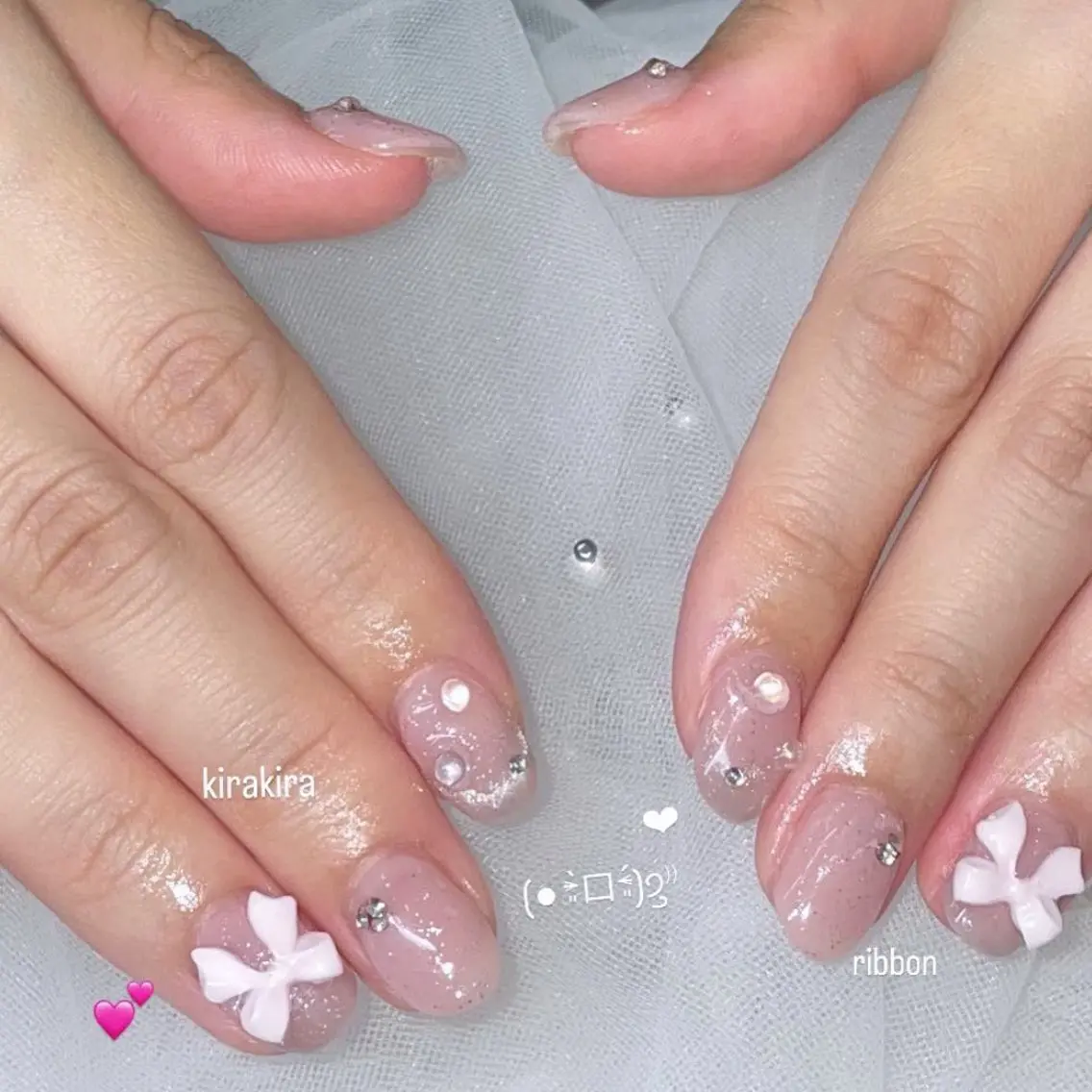 ネイル ハンドネイル Moon nail salonのネイルデザイン