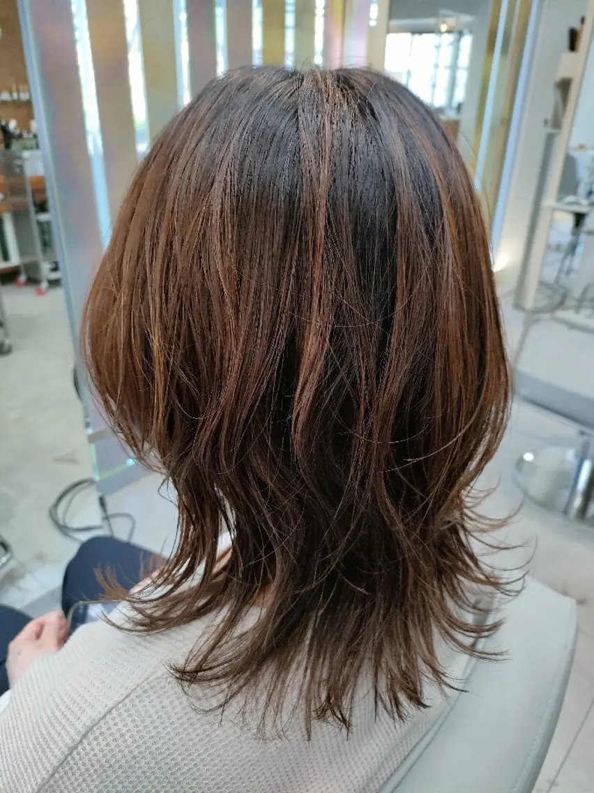 セミロング ウルフカット 原 ケイシーのその他イメージ