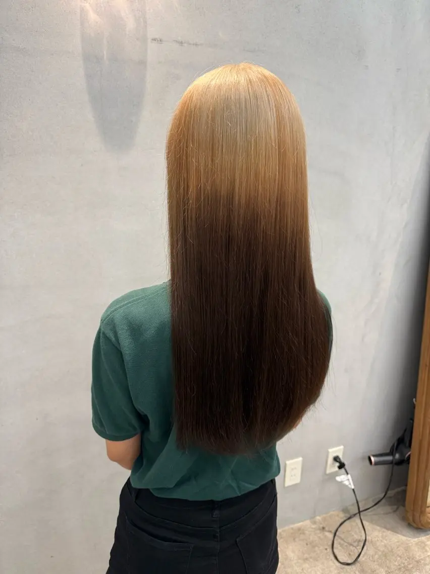 ロング カラー 髪質改善🫧 yuzuhqのヘアスタイル