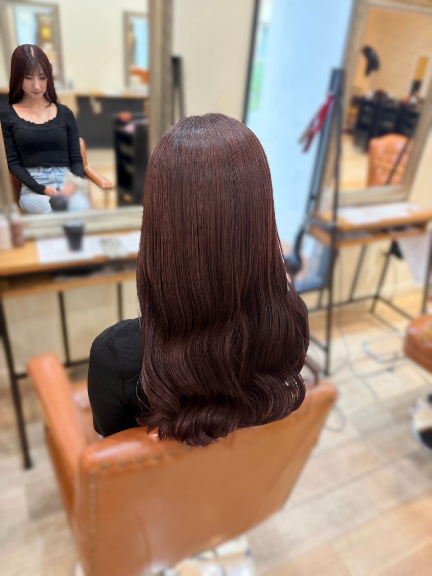 ロング ヘアカラー トリートメント みゆ/ スタイリスト🎀のヘアスタイル