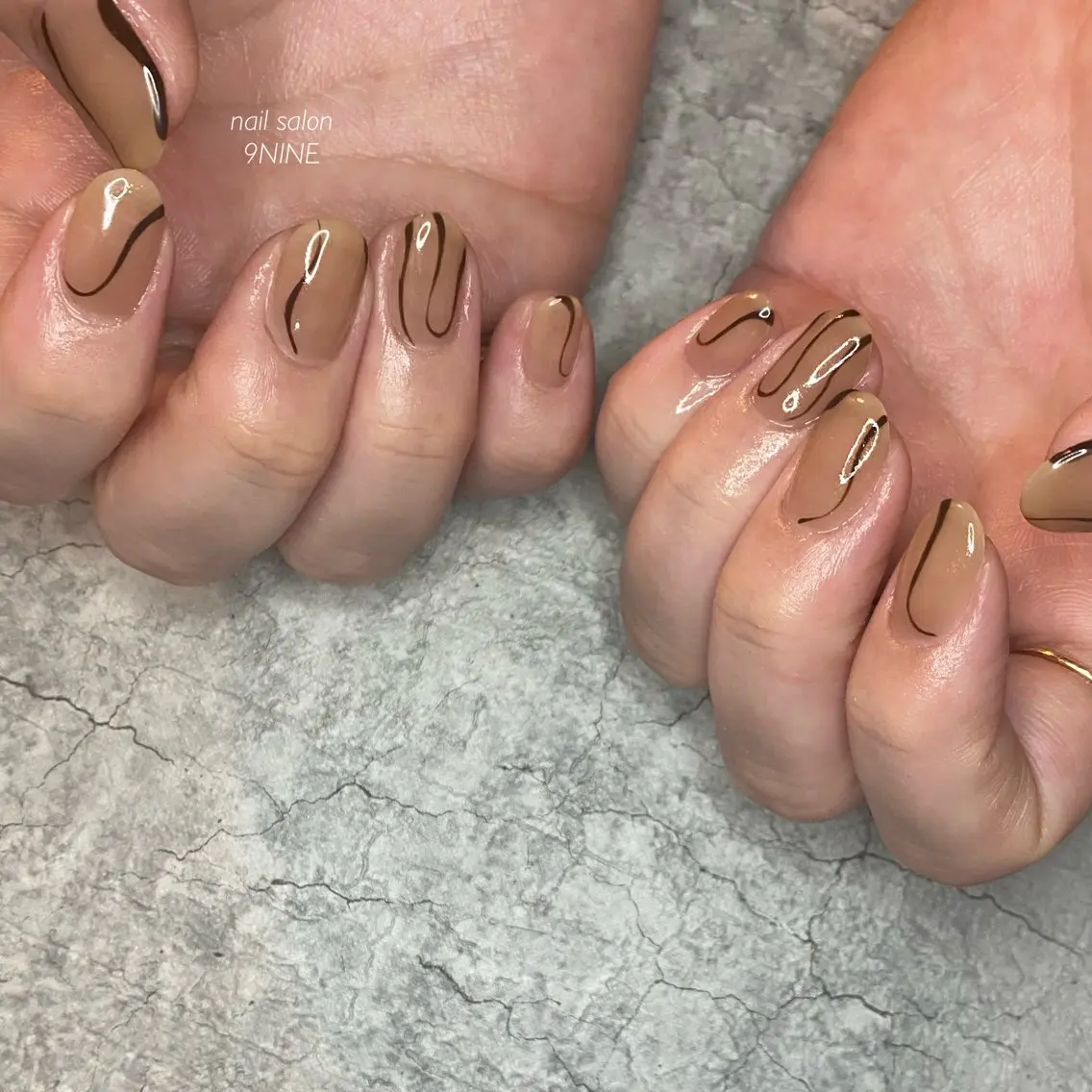 ネイル ハンドネイル nail salon 9NINEのネイルデザイン