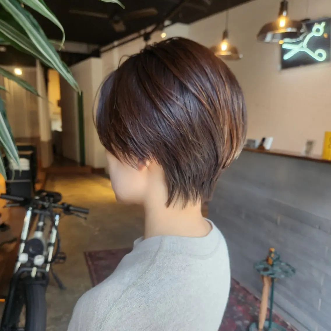 ショート カット ハヤシ マユ ✂ 府中美容室のヘアスタイル
