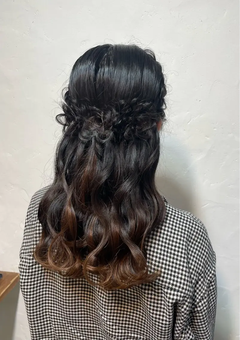 ロング ヘアセット 🫧 MAKI🫧のヘアスタイル