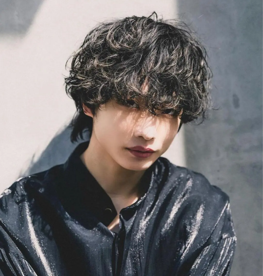 ショート パーマ ヘアアレンジ メンズ カット パーマ トリートメント メンズスタイル ly本厚木のヘアスタイル