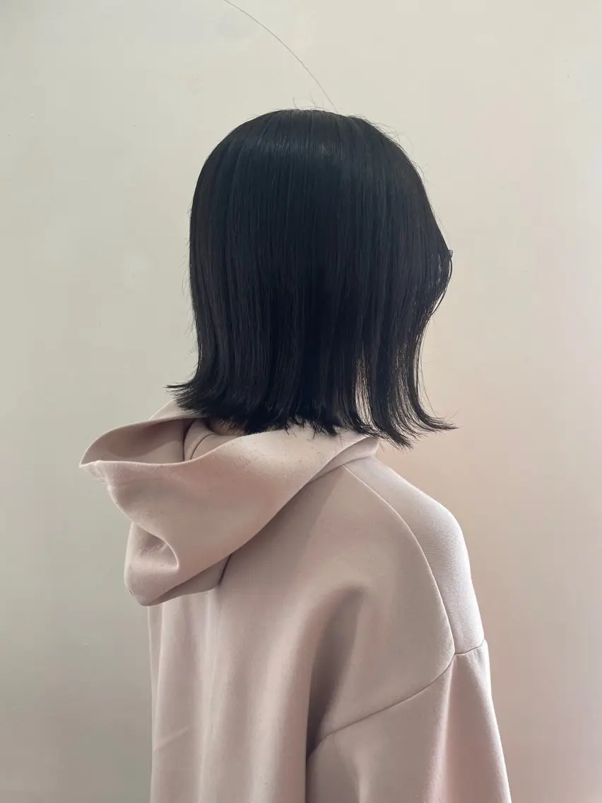 ミディアム パーマ ミディアムパーマ 髪質改善 トリートメント ストレートパーマ mopa_kaede ナチュラル/レイヤーのヘアスタイル