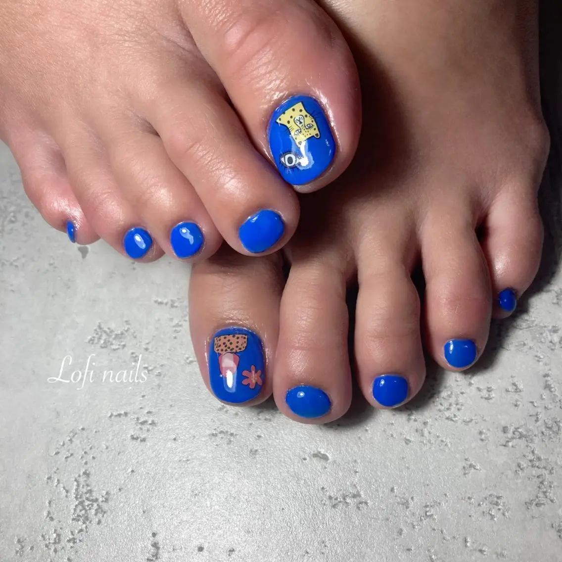 【foot nail👣】【ジェルオフ込み】【ワンカラー】100色以上あるカラーからお選び頂けます♡【ラメワン🆗✨】の写真