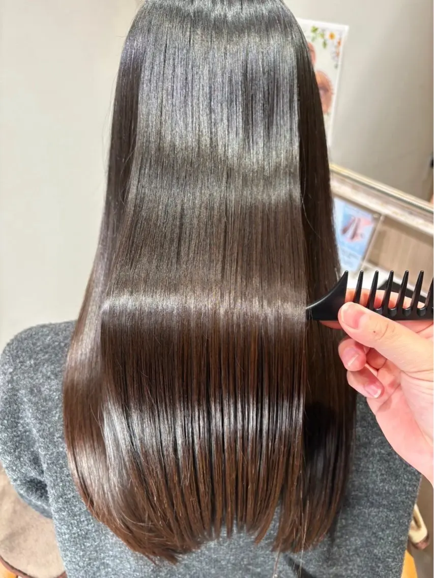 縮毛矯正 トリートメント HI NOのヘアスタイル