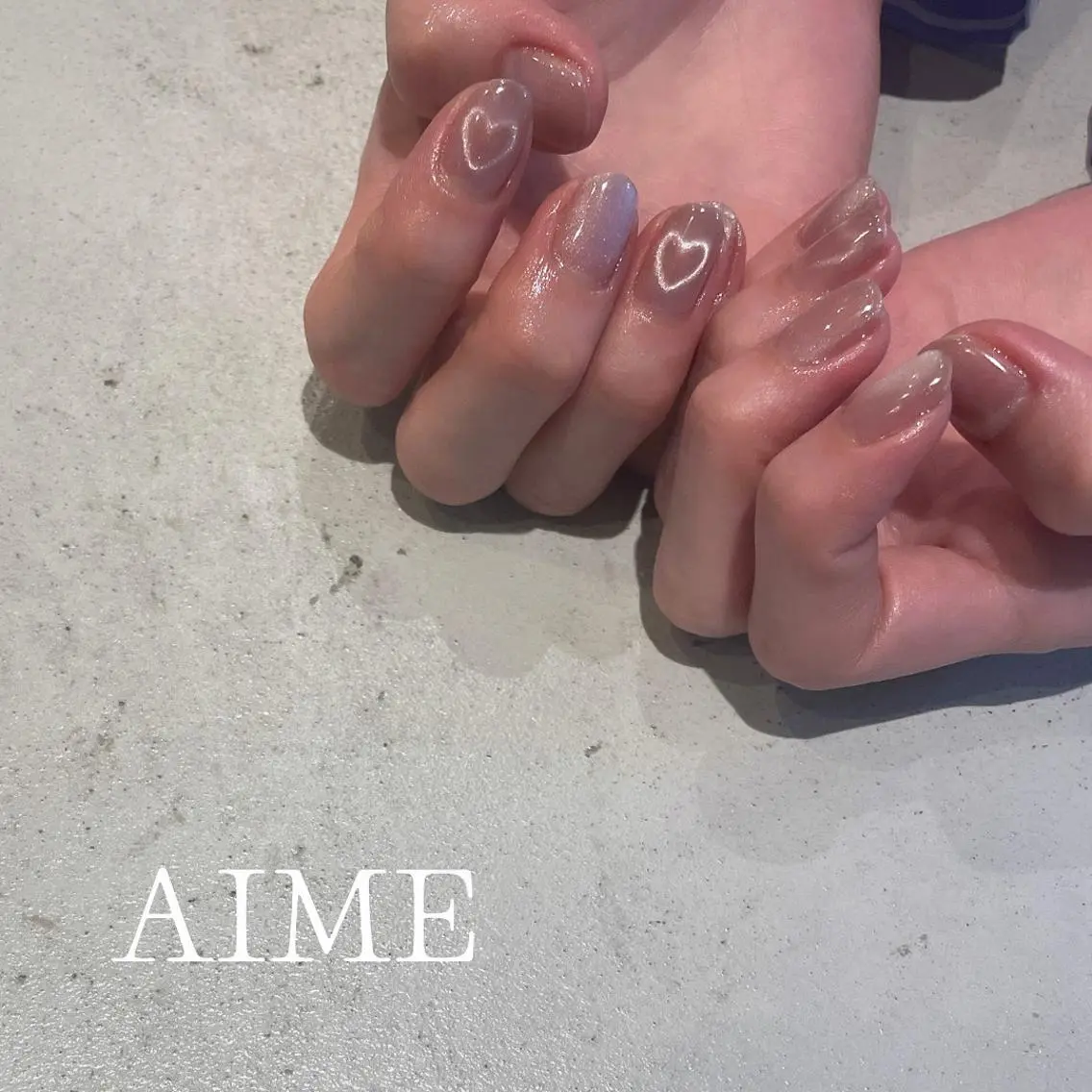 ネイル アートネイル ハンドネイル AIME (momo)のネイルデザイン