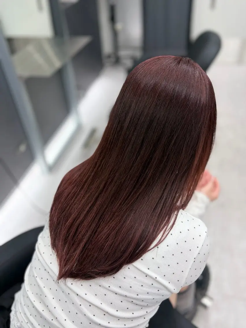 カラー 徳永 美里愛のヘアスタイル