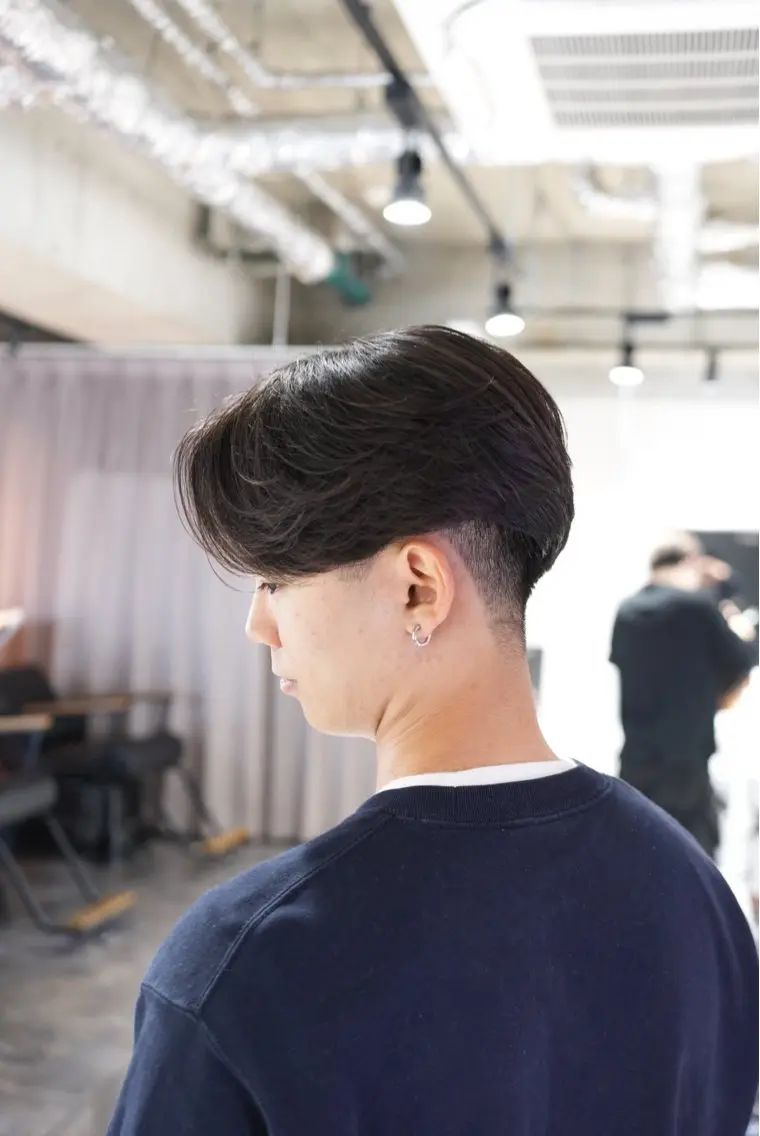 メンズ カット 縮毛矯正 福井 太暉のヘアスタイル