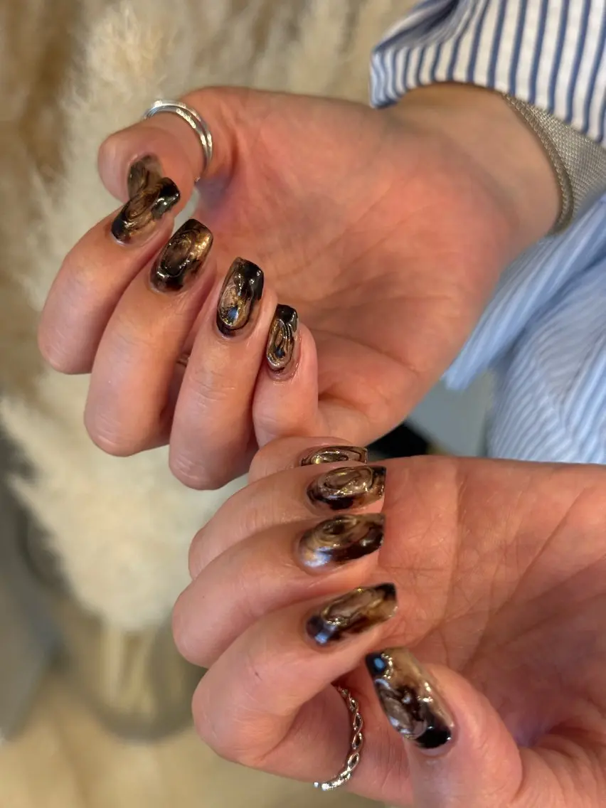 カラー ハンドネイル filonnail asukaのネイルデザイン