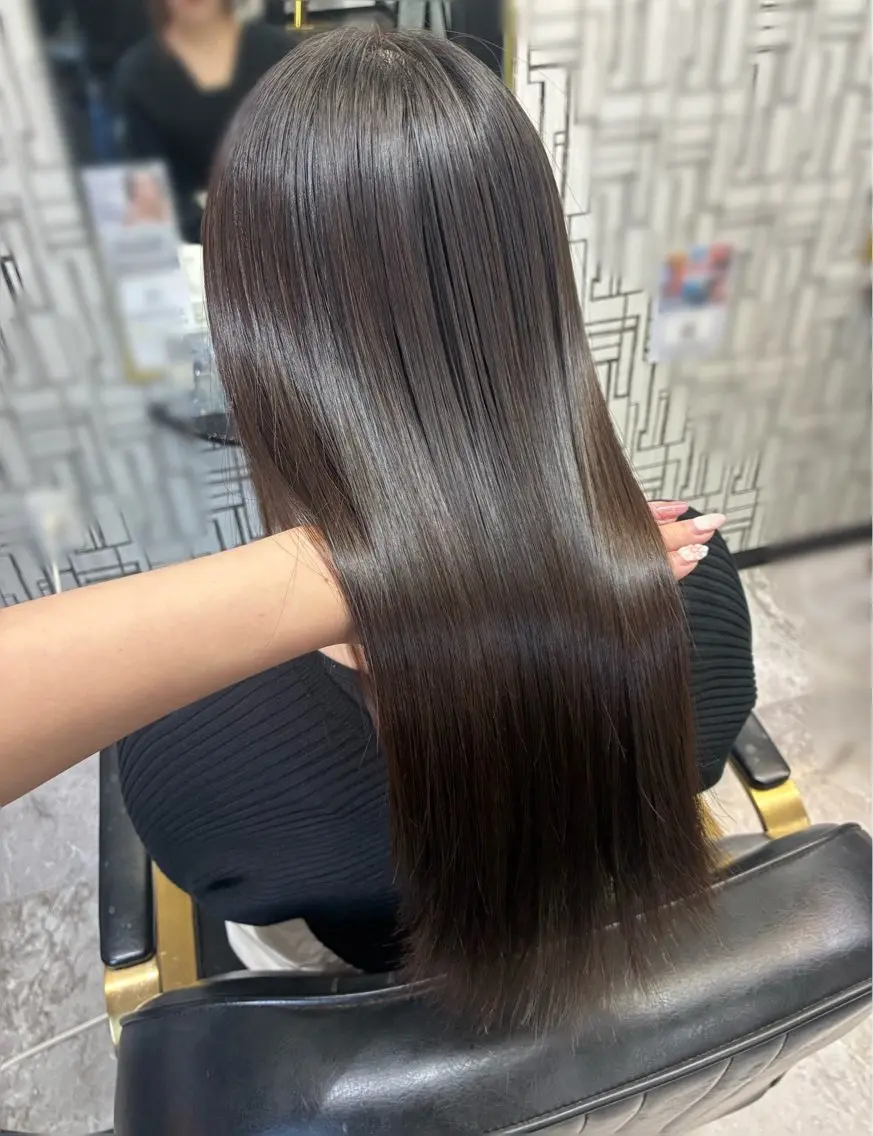 ロング トリートメント 北村 理奈のヘアスタイル