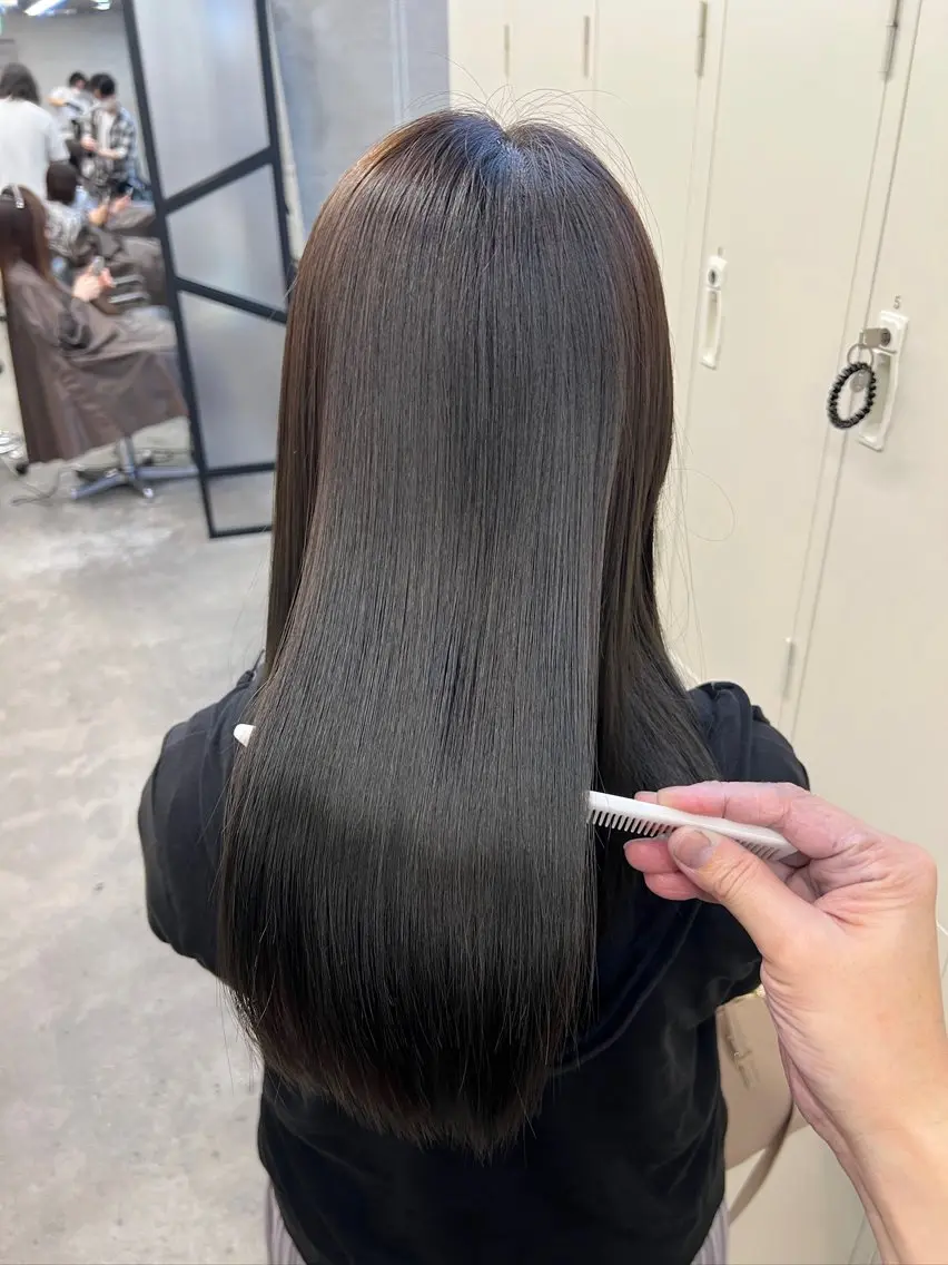 セミロング カラー カット ヘアカラー トリートメント 透明感カラー/カット Zina池袋　千葉のヘアスタイル