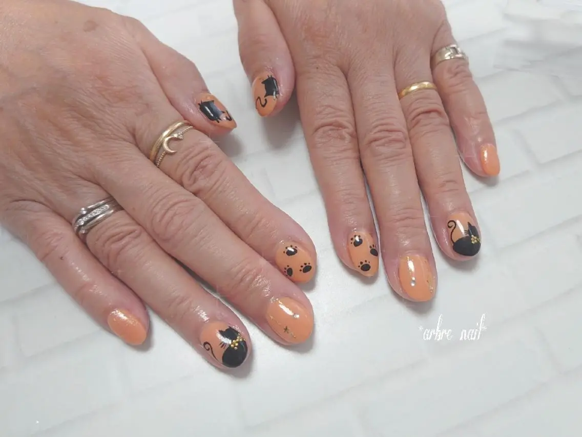 ネイル ✯.。 arbre nail 。✯.のネイルデザイン