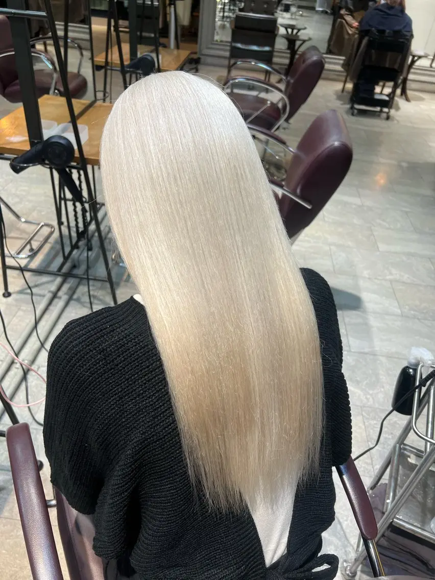 ロング カラー 🎀ハイトーン・艶 カラー HANA🎀のヘアスタイル