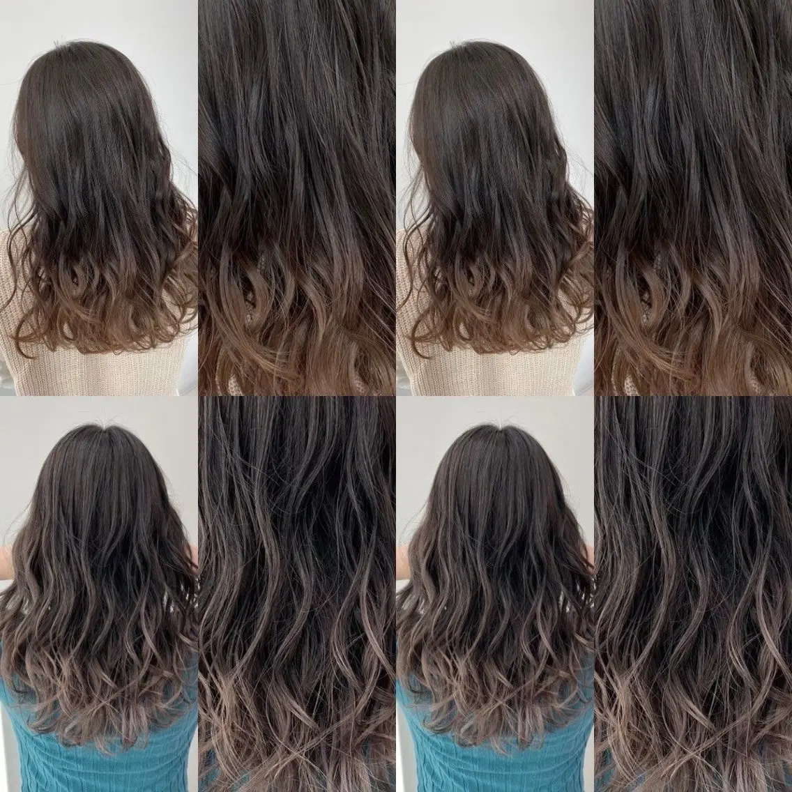 ロング カラー ヘアカラー ✨韓国艶髪✨ケア ブリーチ🫧アキラのヘアスタイル