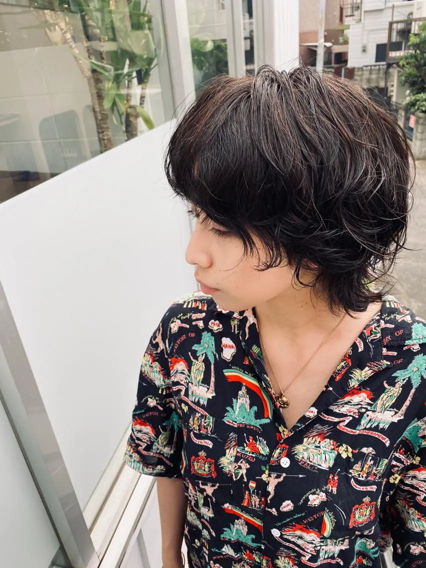 癖毛のカットに特化✨乾かしただけでまとまるヘアに✂︎✨の写真