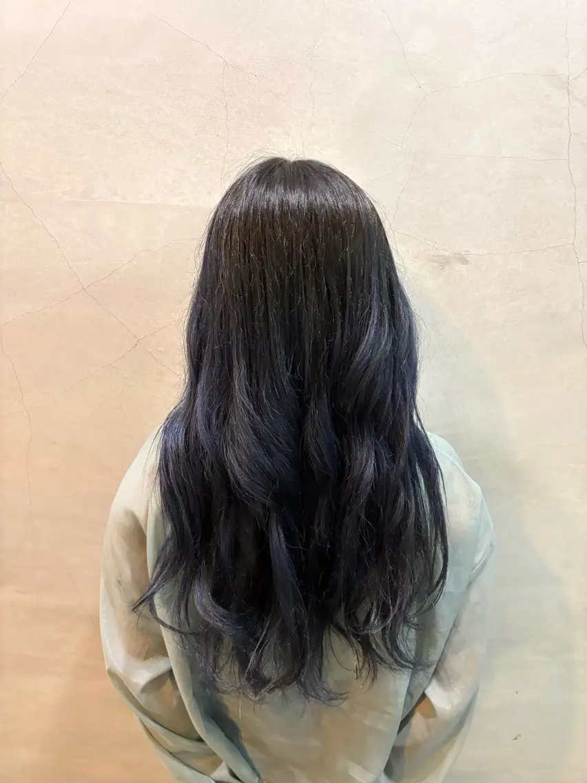 ロング カラー 時森 咲良のヘアスタイル