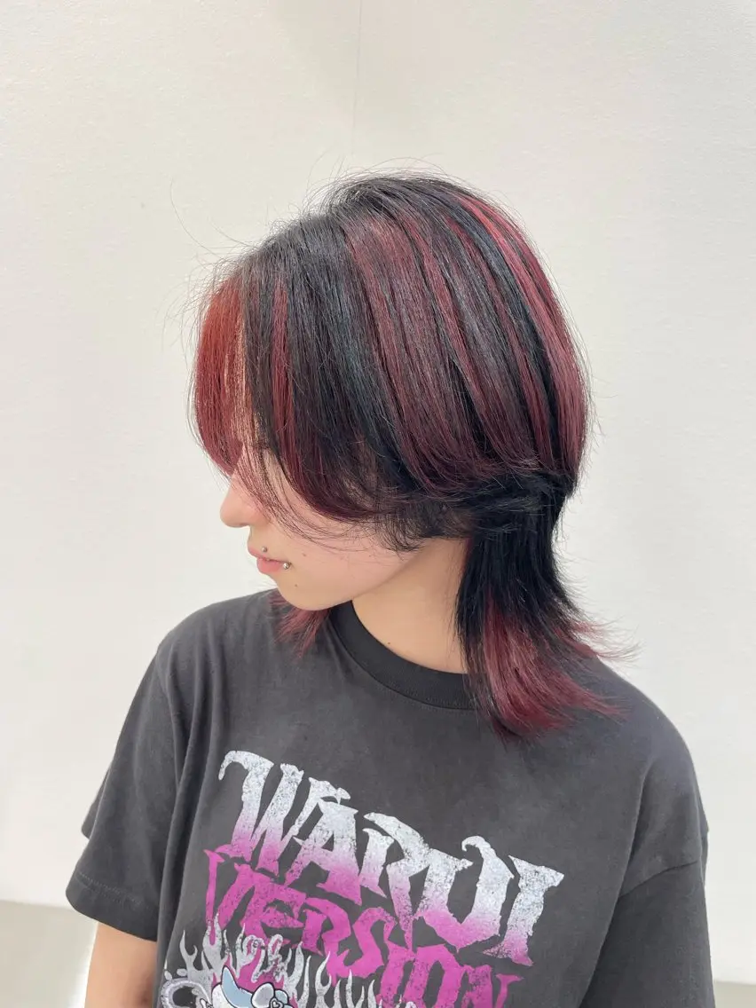 ミディアム カット ヘアカラー N°Elune RINNAのヘアスタイル