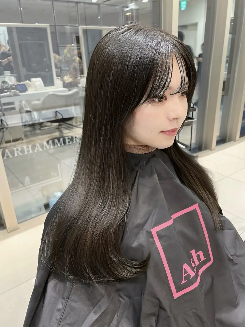 ロング カット ヘアカラー トリートメント ♡大人カワイイ hair♡徳井はやとのヘアスタイル