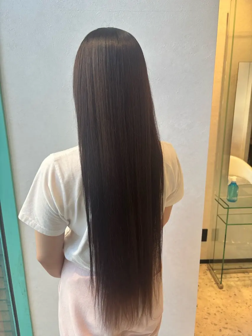 ロング トリートメント mana 🦖のヘアスタイル