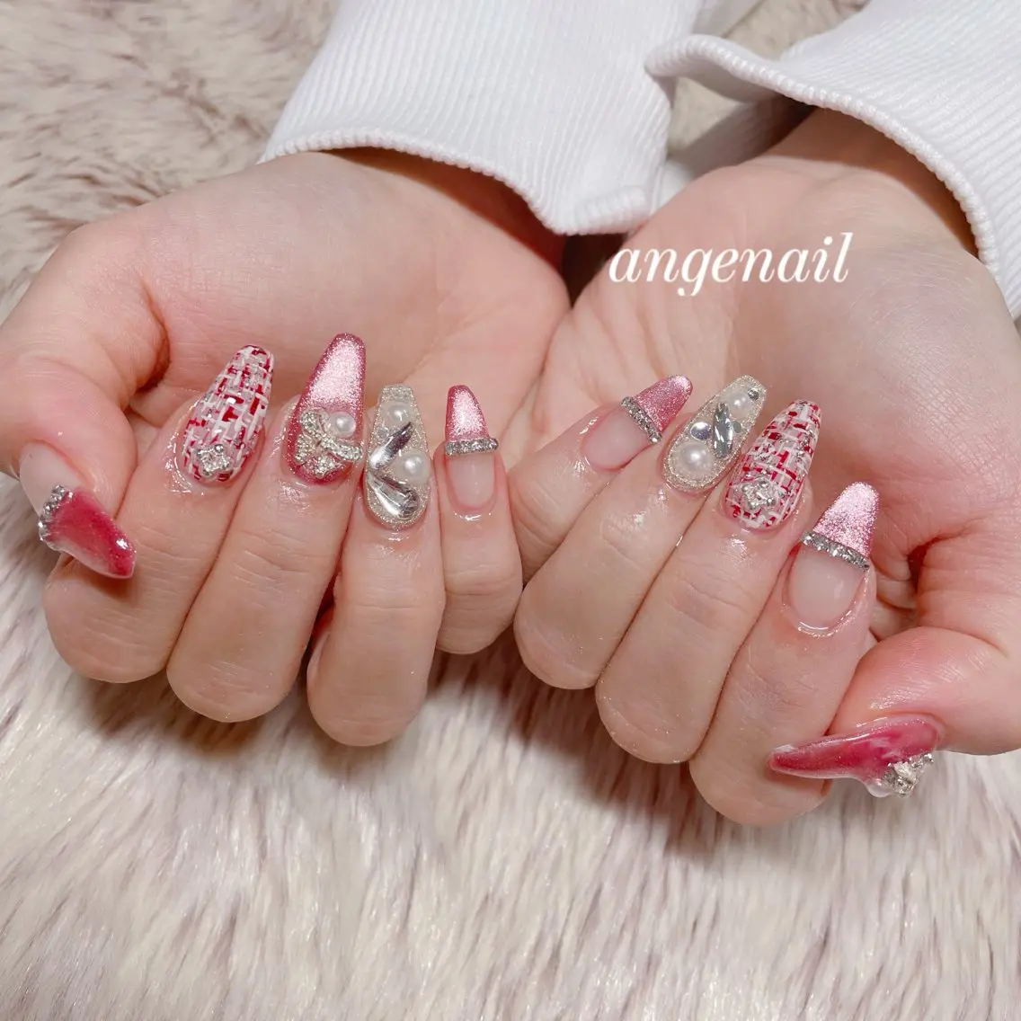 ネイル ハンドネイル オーナーネイリスト MAKIのネイルデザイン