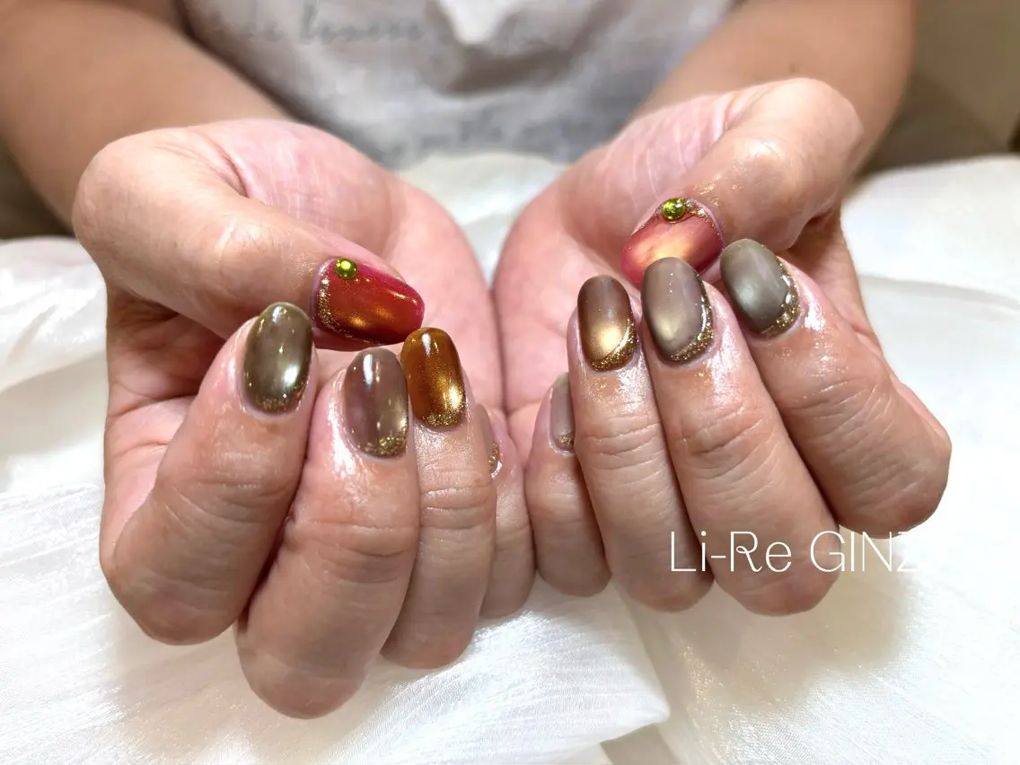 ネイル ハンドネイル Li-Re GINZAのネイルデザイン
