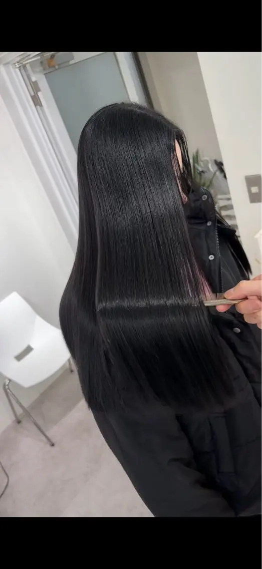 【新規No.1💫】カット✂️+髪質改善inケアカラー🎨+SILKERA5G Tr💎艶めく美髪に✨の写真