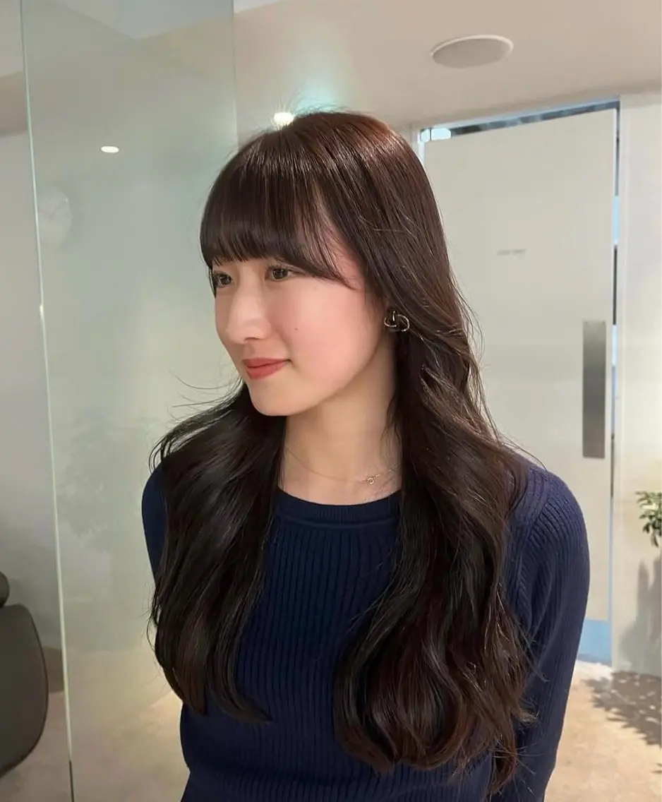 カラー ヘアカラー AYA 艶カラー／ナチュラルのヘアスタイル