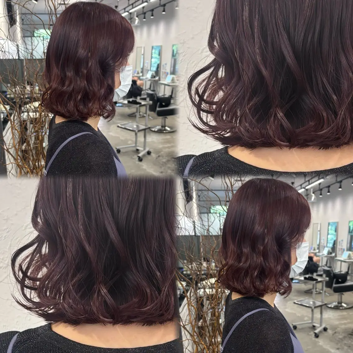 ミディアム カラー 髪質改善ストレート /暖色カラー🎀🪞のヘアスタイル