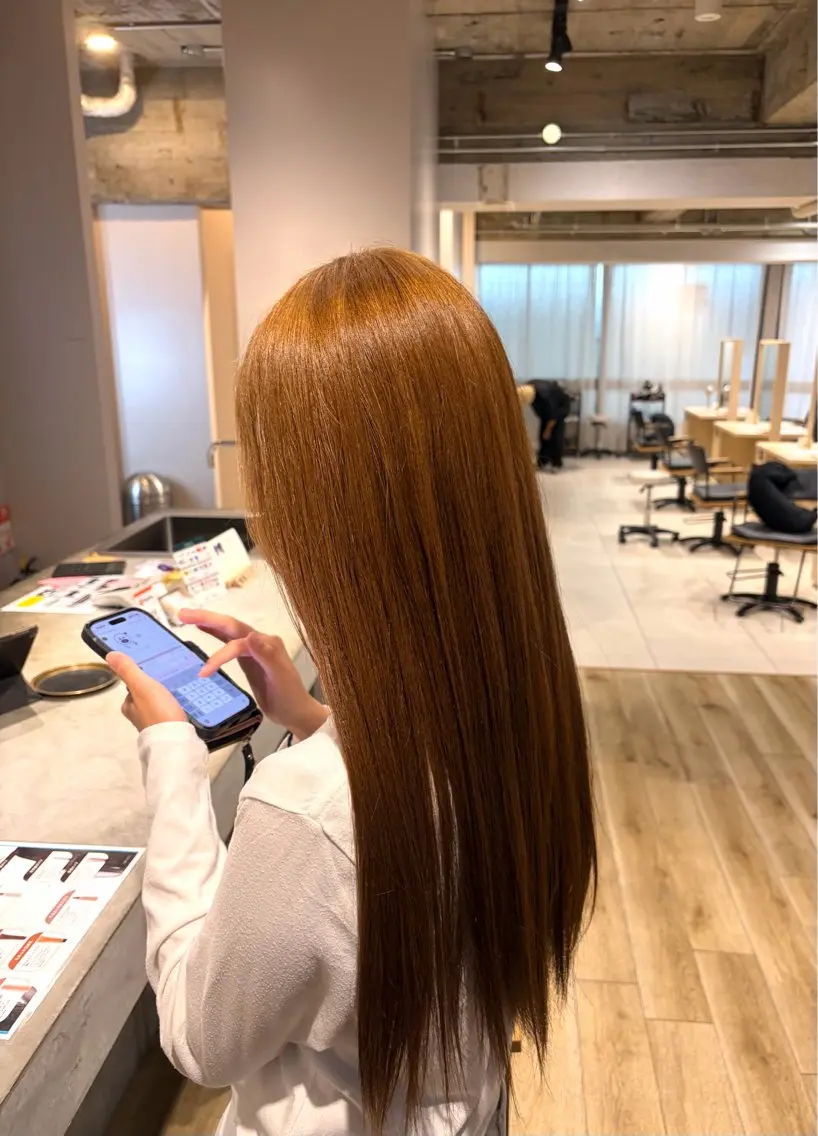 ロング カラー ヘアカラー KEITA  ︎︎のヘアスタイル