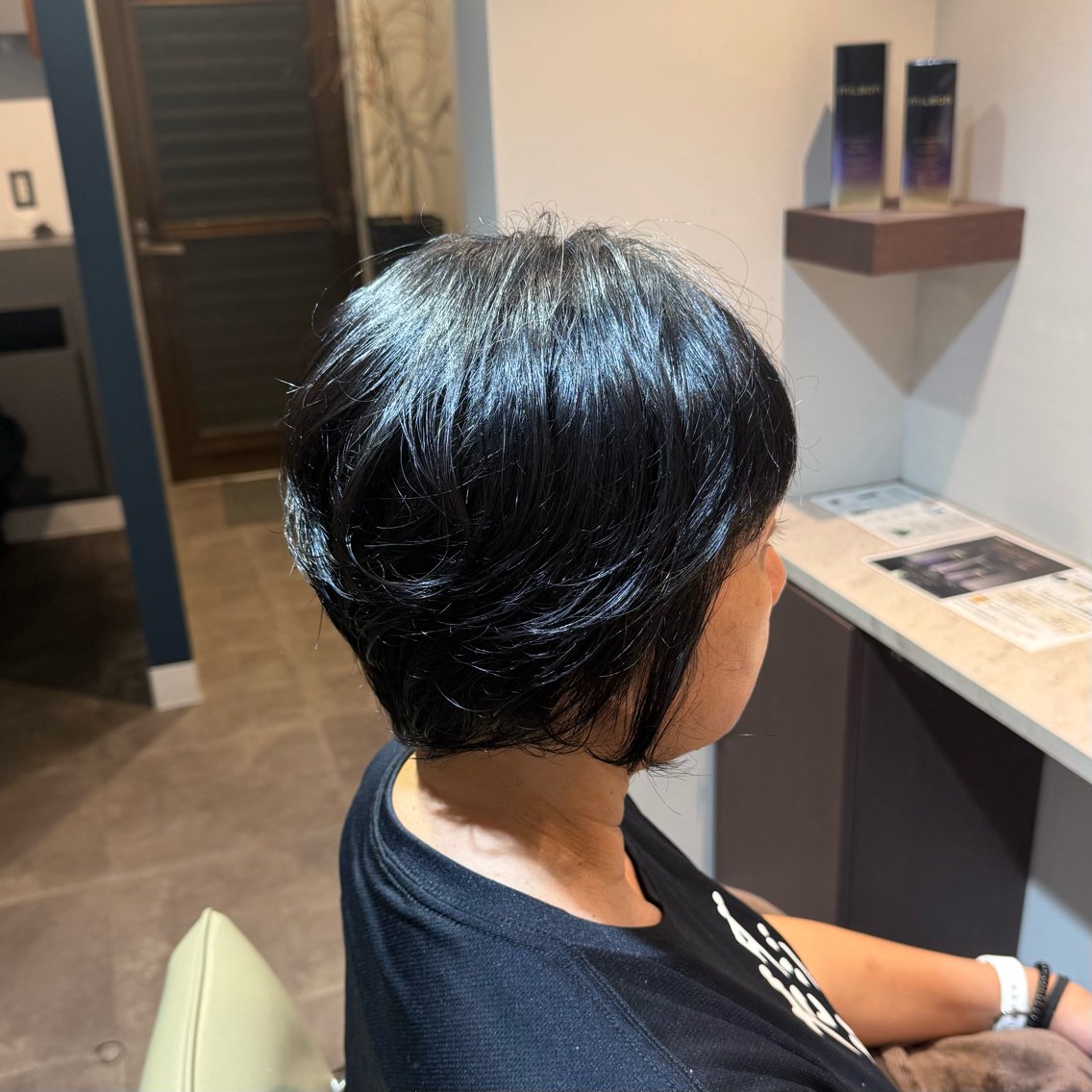 ショート ショートボブ ボブ くせ毛 ショートヘア モデル様募集中 /江利川紫音のヘアスタイル