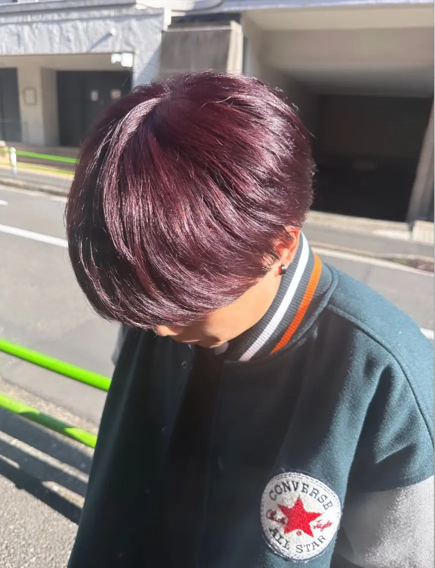 カラー ブリーチ ピンクカラー バイオレットカラー natsumi♡/ nene副店長のヘアスタイル