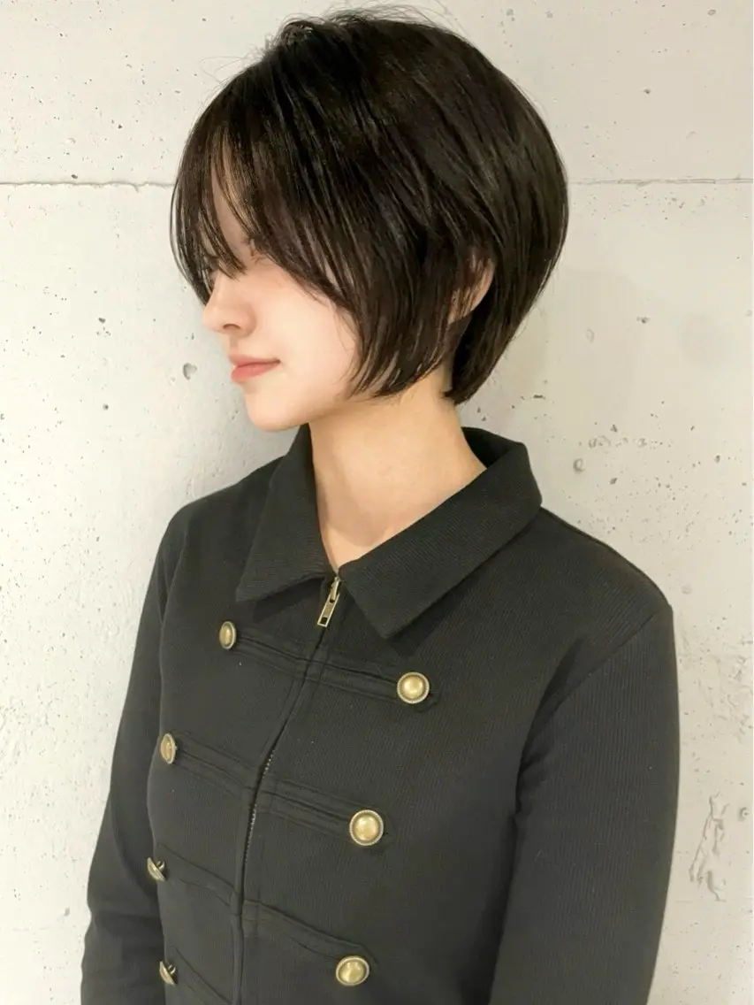 ショート ショートヘア 抜け感ショートボブ/ レイヤーkoukiのヘアスタイル